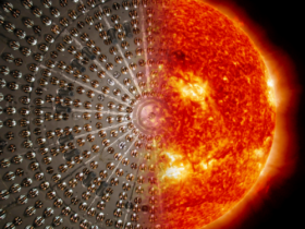  Детектор Борексино и исследуемый объект - Солнце. Изображение: Максим ...