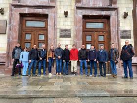  Космонавты посетили НИИЯФ МГУ